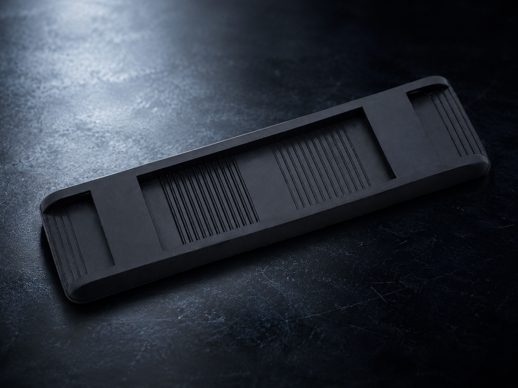 Black RIPPER transport strap pad for 25 mm carrying straps